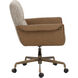 Lomax Holden Dusty Greige / Milliken Cognac Office Chair